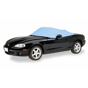 Riding with the top down is great, but when you park your convertible you leave the interior exposed to the elements as well as prying eyes. Our Custom Interior WeatherShield HP Cover is our most popular interior cover as water literally sheds off the cover for those quick thunderstorms that roll through when you get stuck in the rain with the top down.