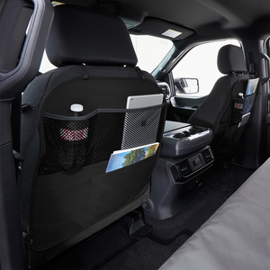 Give the back of your seats the protection and organization that every vehicle needs. Our rear seat protectors are designed to hold up to the abuse of being kicked over-and-over while adding some much-needed organization to your vehicle.