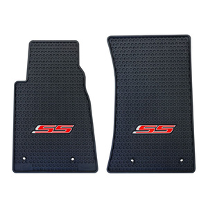 Chevy Camaro 2010-2015 Signature Rubber Floor Mats with SS Logo