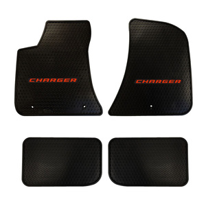 Dodge Charger 2011-On Signature Rubber Floor Mats with Red Logo