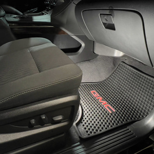 Keep the muck from your boots off your factory floors with our Custom GMC Yukon All Weather Mats. These rubber floor mats are custom patterned for select GMC Yukon and GMC Yukon XL vehicles made from 2015 through 2020.