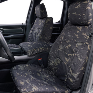 Covercraft Marathon Multicam camo truck seat covers are designed for those with an active lifestyle. From camping, to hunting, to work trucks these waterproof camouflage seat covers are made from our toughest material and specially engineered for a snug fit. Our unique woodland camo seat covers are inspired by nature and natural concealment patterns.