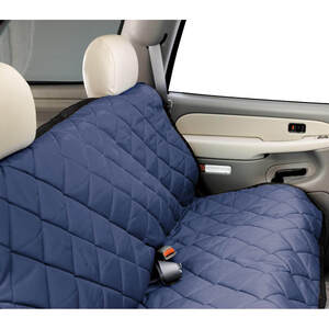 Travel in style with your fur baby while keeping your bench seats protected. The quilted design adds a stunning look with a durable purpose. Our Covercraft Bench Pet Pads are comfortable for your pups and yet durable enough to hold up to them jumping in and out of the vehicle. Super easy to install with upper and lower straps.