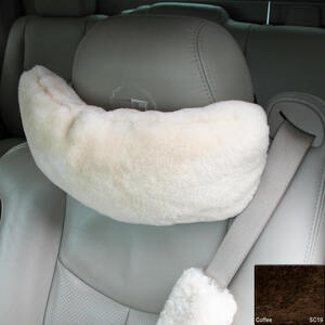 After a long day or during a long drive you really just want to rest your head on something soft. Our headrest pillow is designed to attach to your adjustable headrest to provide the much needed comfort you need.