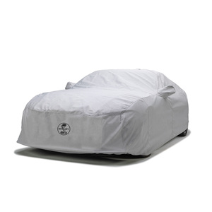 Our most popular all-weather multi-layer car cover is back with a new fabric construction! Protect your Ford Mustang with our premium softback all-climate car covers. This Shelby Mustang car cover fabric features 5-layers of protection to provide the best defense against the elements while being smooth against your paint finish with an official Shelby medallion logo on the outside front cover.