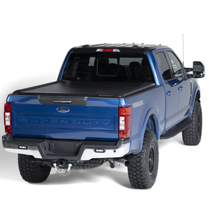 The best retractable tonneau cover for Ford Super Duty trucks. Durable cut-proof protection and built in water drainage system.