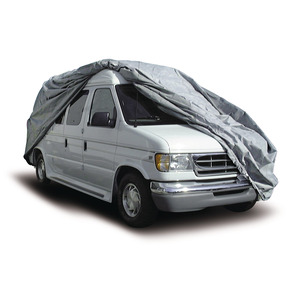 Our SFS Aqua Shed cover is specially engineered to fit your Class B Van while providing superior protection from the elements in moderate climates or for short-term storage. We have these available in 4 sizes to fit most Class B motorhomes.
