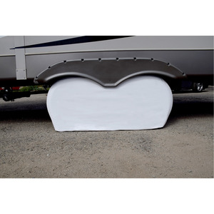 If you plan to park your vehicle or RV for an extended period of time it's critical that you protect the tires from pro-longed exposure to UV rays and the elements. When a vehicle is not moving the exposure impact is compounded daily. However, a quick and easy way to cover your wheels is with our set of multi-axle tire protectors.