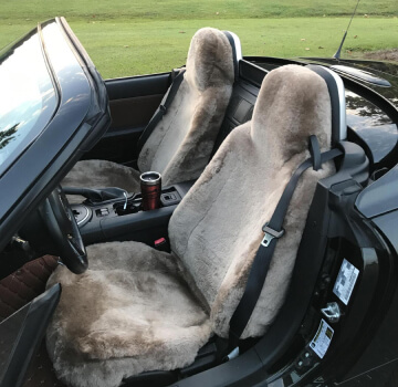 CAR SHEEPSKIN SEAT COVERS
