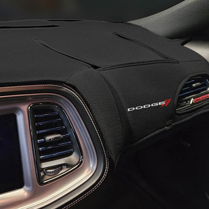 Dodge Charger "Dodge with Red Stripes" Logo Ltd. Edition Custom Dash Cover