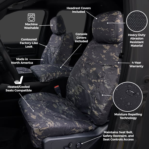 Multicam Marathon Outdoor Custom Seat Covers