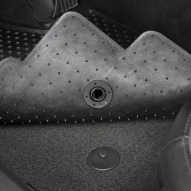 Cadillac XT5 2017-On Signature Rubber® Floor Mats with Cadillac Crest