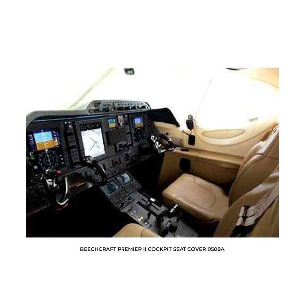 Beechcraft Premier Aircraft Sheepskin Seat Covers