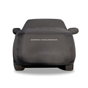 Toyota Grand Highlander WeatherShield HP Custom Car Cover with Grand Highlander Logo