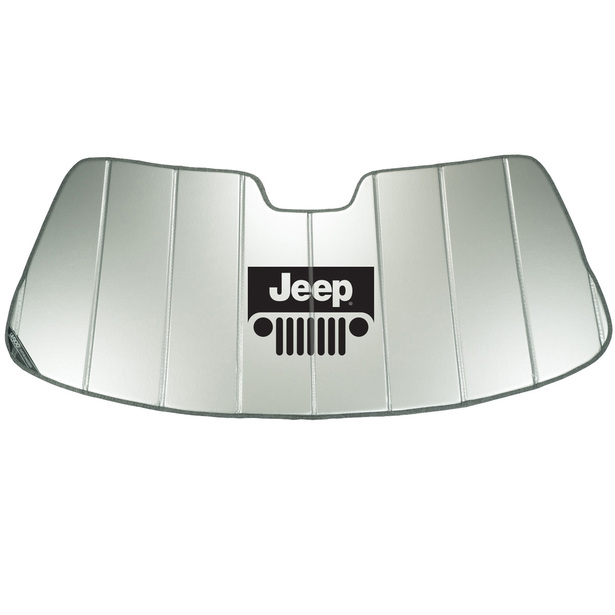 Jeep Wrangler/Gladiator "Jeep Grill" Logo UVS100 Original Sunscreen