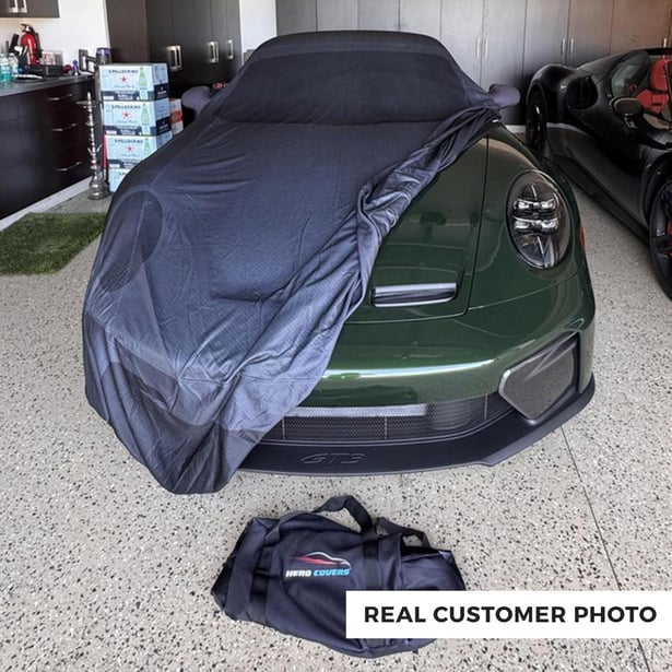 Silhouette Diamond Quilt Indoor Custom Car Cover