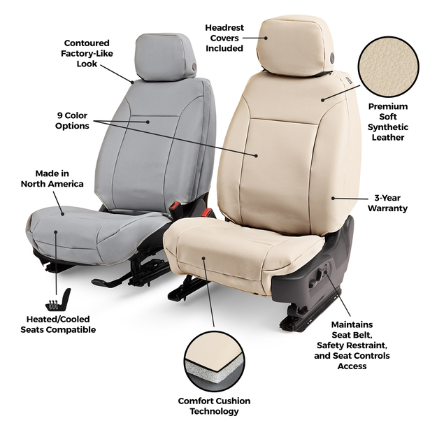 Leatherette PrecisionFit® Custom Seat Covers