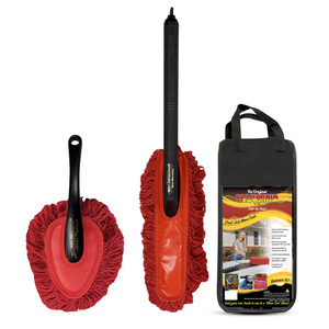 Be ready for exterior or interior dust cleaning with our premium duster kit. These dusters use a premium wax treated cotton mop head to trap dirt, pollen, and debris without scratching your vehicle finish. The car duster is perfect for the exterior detail before putting on a <a href="https://www.covercraft.com/c/car-covers">custom car cover</a>, and the smaller dash duster is perfect for clearing the dash or the inside of the windshield for your <a href="https://www.covercraft.com/c/sunscreens">custom sun shade</a>.