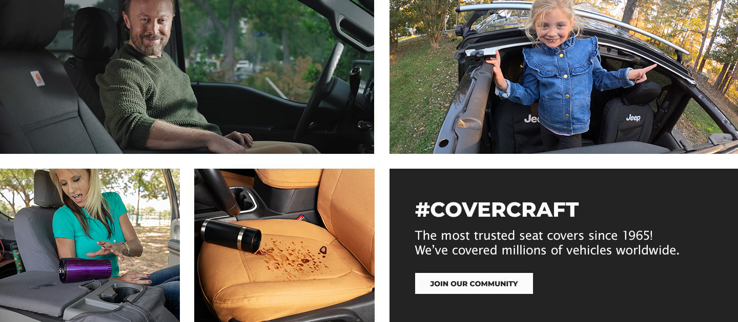 Share Your Custom Seat Cover on Instagram