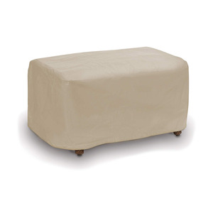 Does your patio or deck furniture ensemble include outdoor ottomans? Protect these pieces from the elements throughout the year and keep them in ready-to-use condition by enveloping them in handsome outdoor ottoman cover.