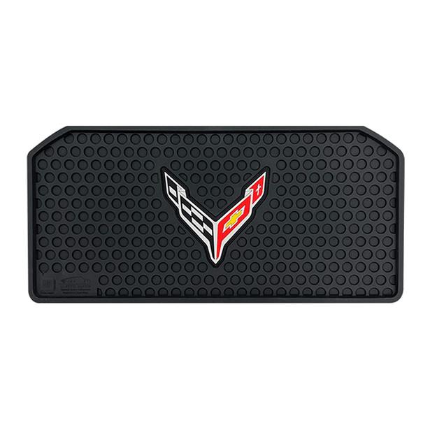 Chevy Corvette C8 2020-On Signature Rubber® Floor Mats with Logo