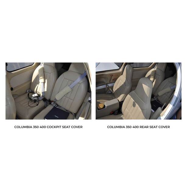 Lancair 400 Aircraft Sheepskin Seat Covers