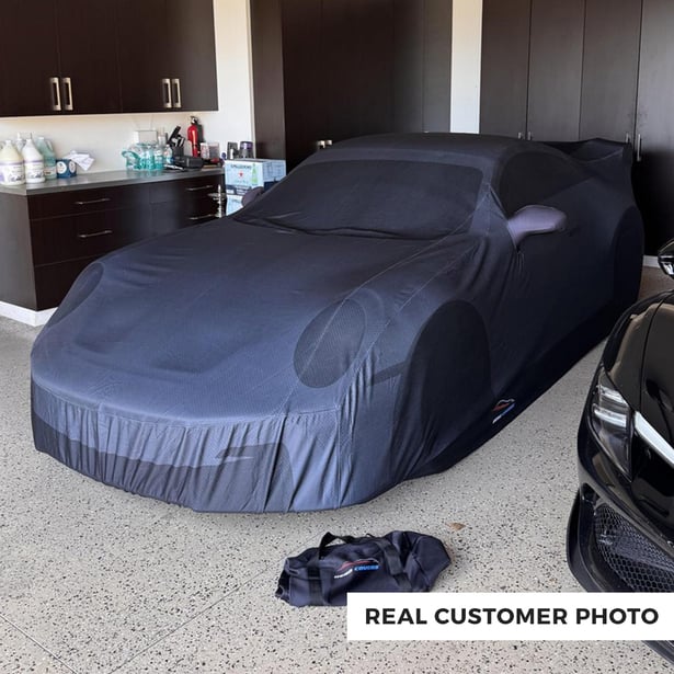 Silhouette Diamond Quilt Indoor Custom Car Cover