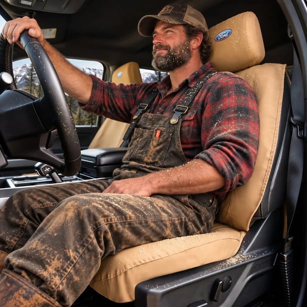 Genuine Ford Vest Style Seat Covers