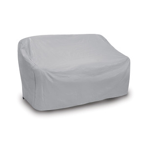 Patio Oversize Two Seat Wicker Sofa Cover (60" L x 41" W x 41" H)