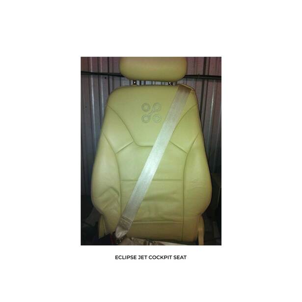 Eclipse Jet 500 Aircraft Sheepskin Seat Covers