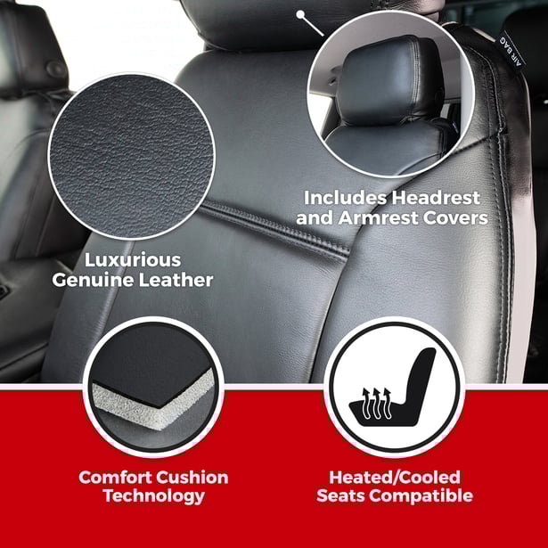 Genuine Leather PrecisionFit® Custom Seat Covers