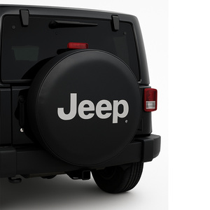 Jeep Logo Heavy Duty Spare Tire Cover