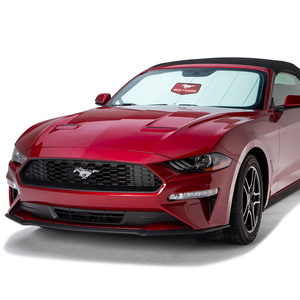 Upgrade your Ford Mustang with the best custom sun shade made for your exact Mustang windshield. This official Ford licensed version includes the limited edition 60th Anniversary Ford Mustang logo in Red for that added touch of AWESOME; however we do have other <a href="https://www.covercraft.com/c/sunscreens">custom car sun shades</a> without the logo. Protect your interior from fading and cracking with our premium sun shades designed to reflect, insulate, and keep your vehicle cooler.