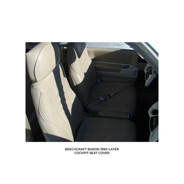 Beechcraft Baron Aircraft Sheepskin Seat Covers