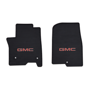 Keep the muck from your boots off your factory floors with our Custom GMC Yukon All Weather Mats. These rubber floor mats are custom patterned for select GMC Yukon and GMC Yukon XL vehicles made from 2021 through Present.