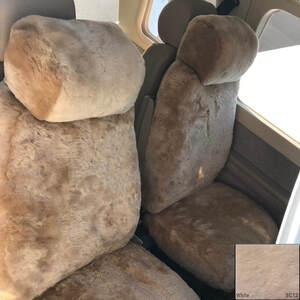 Aero Sheepskin Headrest Cover