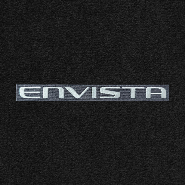 Envista Word-Silver On Black (2023-ON) Applique
