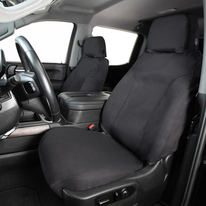 Protect your vehicle with our most popular <a href="https://www.covercraft.com/c/seat-covers">custom seat covers</a>, crafted from a durable yet breathable <a href="https://www.covercraft.com/search/Polycotton">polycotton blend</a>. Featuring our classic <a href="https://www.covercraft.com/c/seatsavers">SeatSaver design</a>, these covers offer a relaxed custom fit, full seat coverage, and are machine washable and airbag safe. They stay securely in place with in-between seat pillows and straps, preventing movement as you get in and out of the vehicle. 