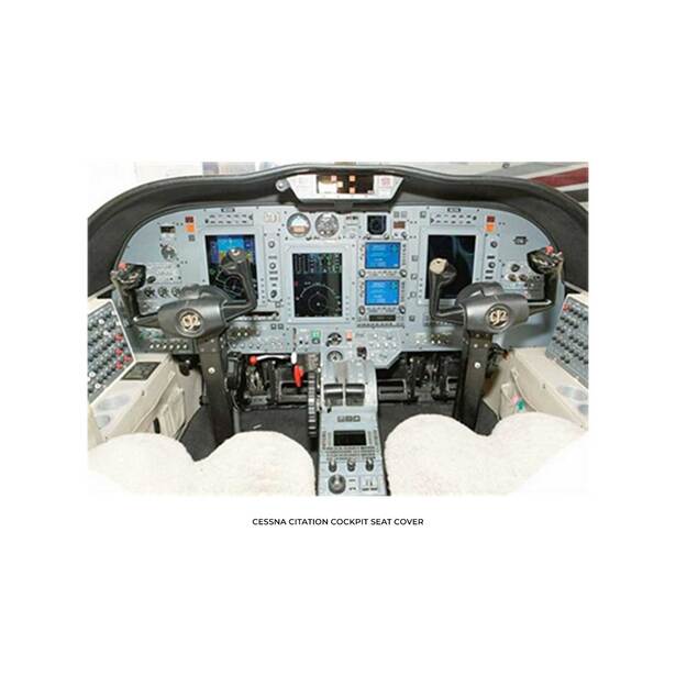 Cessna Citation Series Aircraft Sheepskin Seat Covers