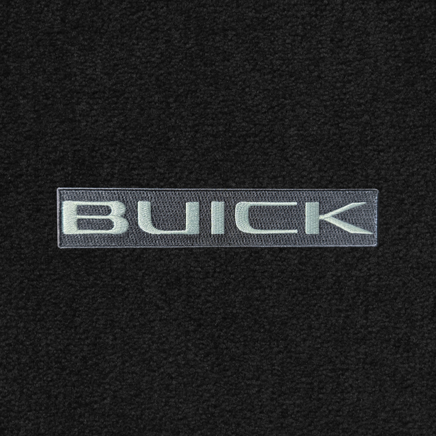 Buick New Word-Silver On Graphite (2023-ON) Applique