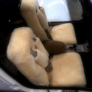 Plush & cool to-the-touch seat belt covers. (Sold per Seat Belt Strap)