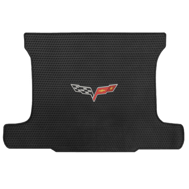 Chevy Corvette C6 2007.5-2013 Signature Rubber® Floor Mats with Logo