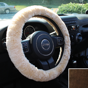 Sheepskin Steering Wheel Cover