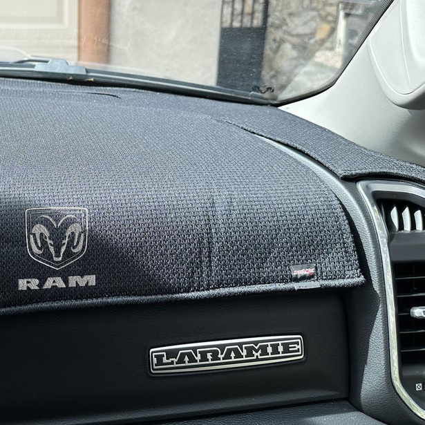 Ram Truck "Stacked Logo" Logo Ltd. Edition Custom Dash Cover