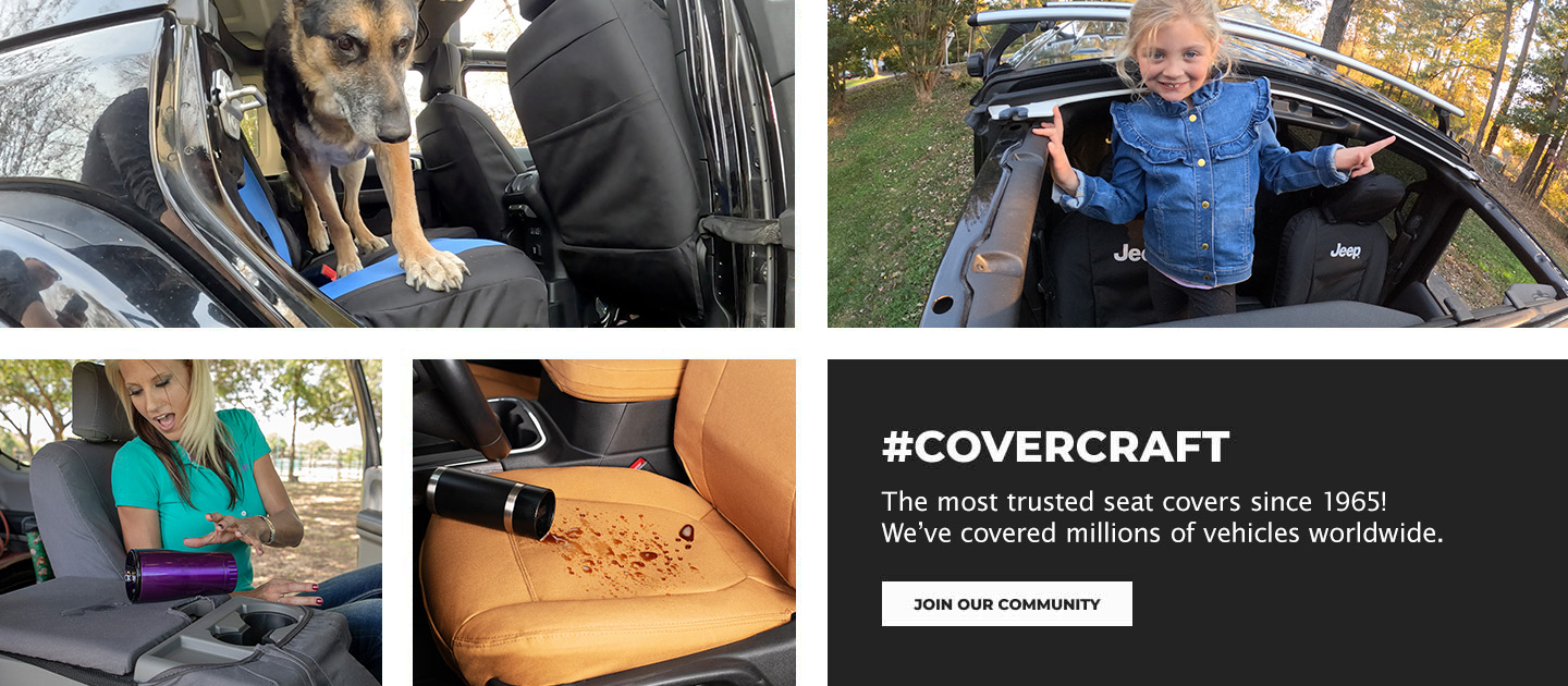 Share Your Custom Seat Cover on Instagram