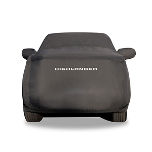 Toyota Highlander WeatherShield HP Custom Car Cover with Highlander Logo