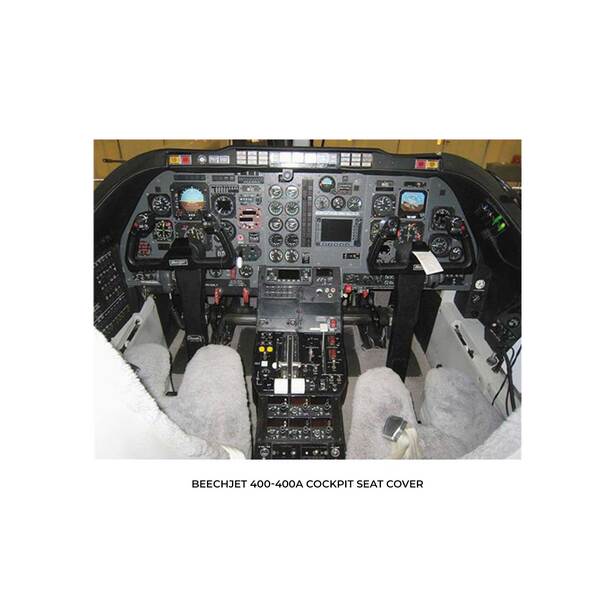 Beechcraft BE1900 Series Aircraft Sheepskin Seat Covers