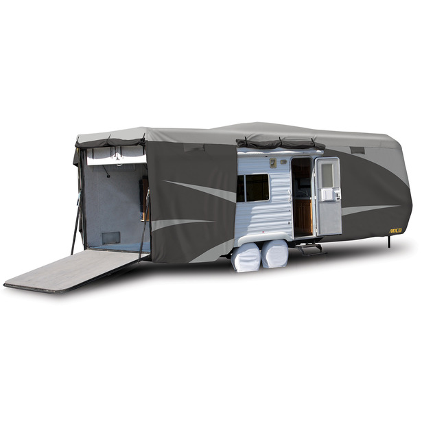 Designer Series SFS Aqua Shed Toy Hauler Trailer Cover