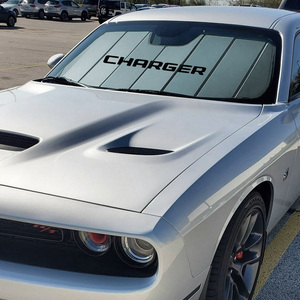 Upgrade your Dodge Charger with the best custom sun shade made for your exact Chargers windshield. This official MOPAR licensed version includes the Charger logo for that added touch of AWESOME; however we do have other <a href="https://www.covercraft.com/c/sunscreens">custom car sun shades</a> without the logo. Protect your interior from fading and cracking with our premium sun shades designed to reflect, insulate, and keep your vehicle cooler.