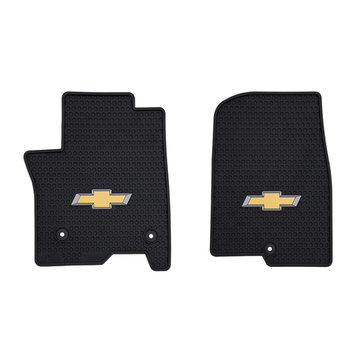 Chevy Suburban/Tahoe 2021-On Signature Rubber Floor Mats with Logo